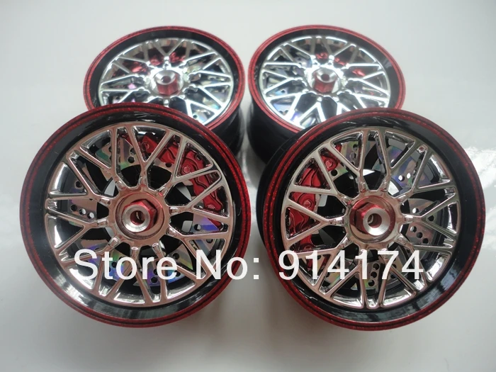 

1/10 RC Car accessories wheel Hub/wheel Rims for 1:10 RC racing car 4pcs