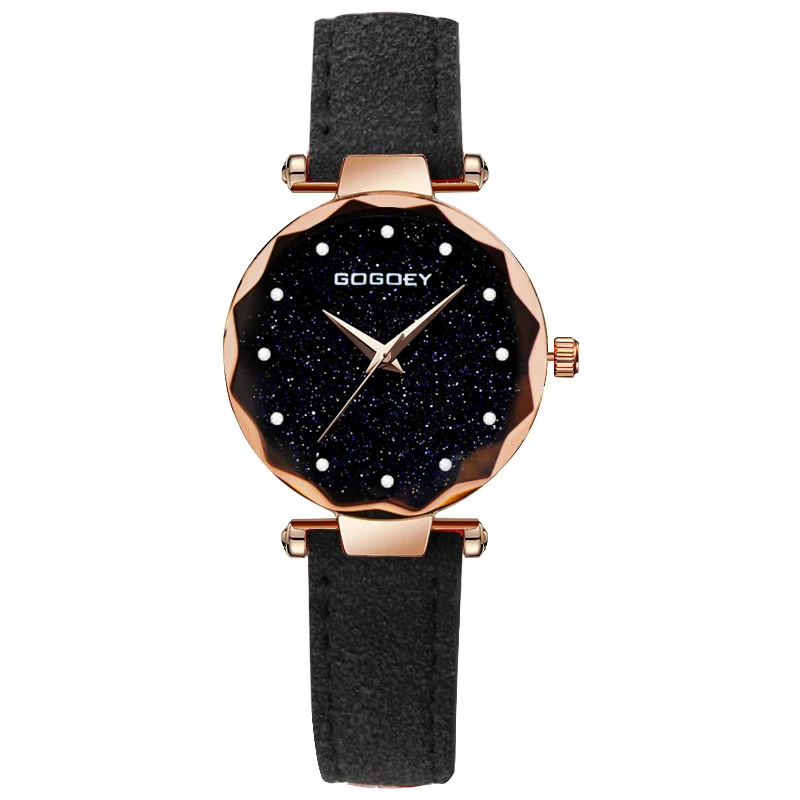 Женские часы Gogoey роскошные звездного неба с бриллиантами reloj de pulsera para mujer