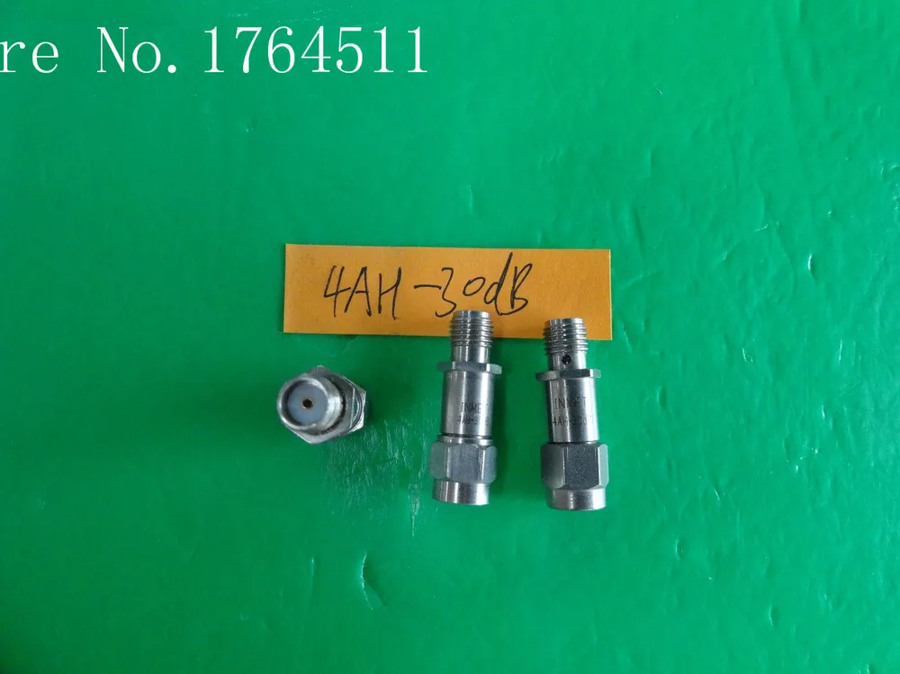 

[BELLA] INMET 4AH-30dB DC-4GHz 30dB 2W SMA coaxial fixed attenuator --5PCS/LOT