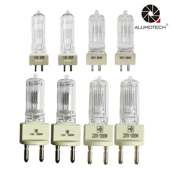 

ALUMOTECH For Brazil Gustavo Studio Fresnel Spot Lighting 220V (650W+1000W )X2and 110V (650W+1000W)X2 Tungsten Globe Bulbs