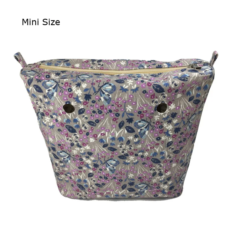 Mini/Classic waterproof Inner Pocket Lining Waterproof Canvas Insert for Obag mini inner EVA O BAG Women Handbag accessories