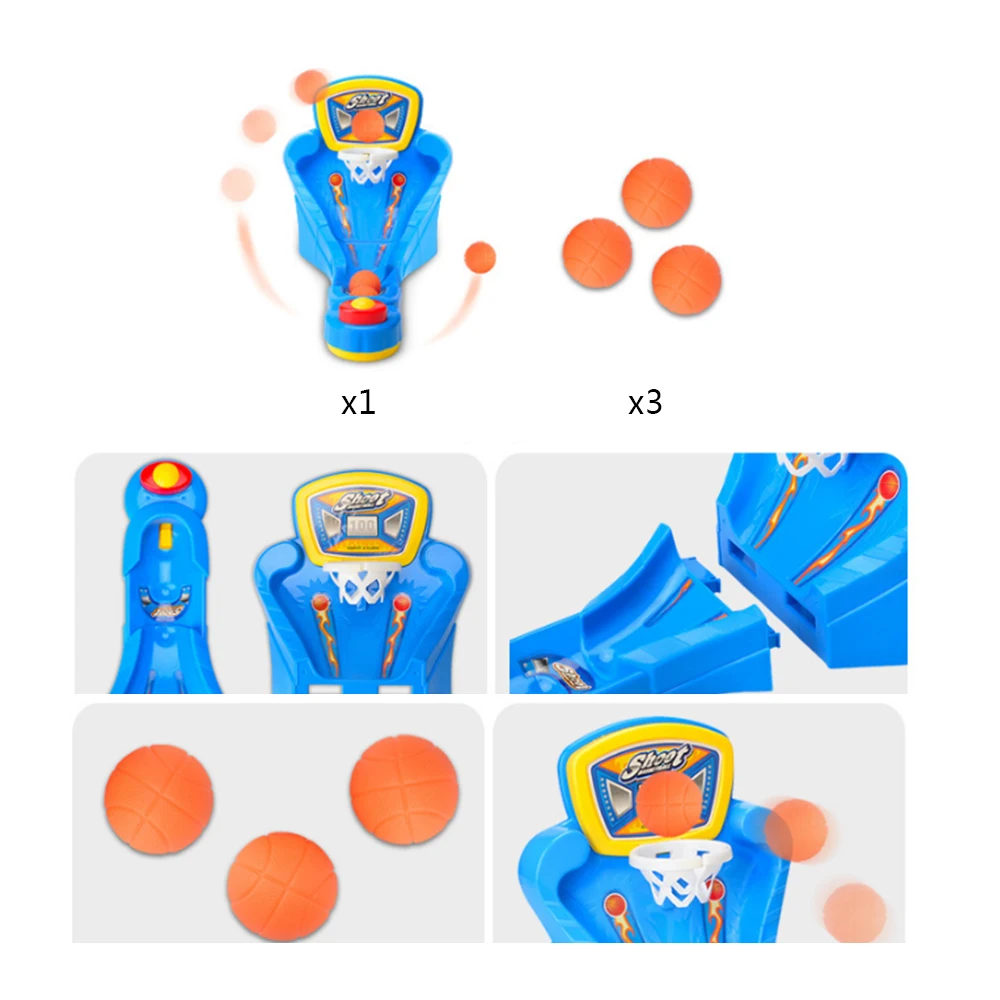 Мини детская настольная игра в баскетбол настольный палец отжимание стрельба детские развивающие Родитель-ребенок Интерактивная игрушка