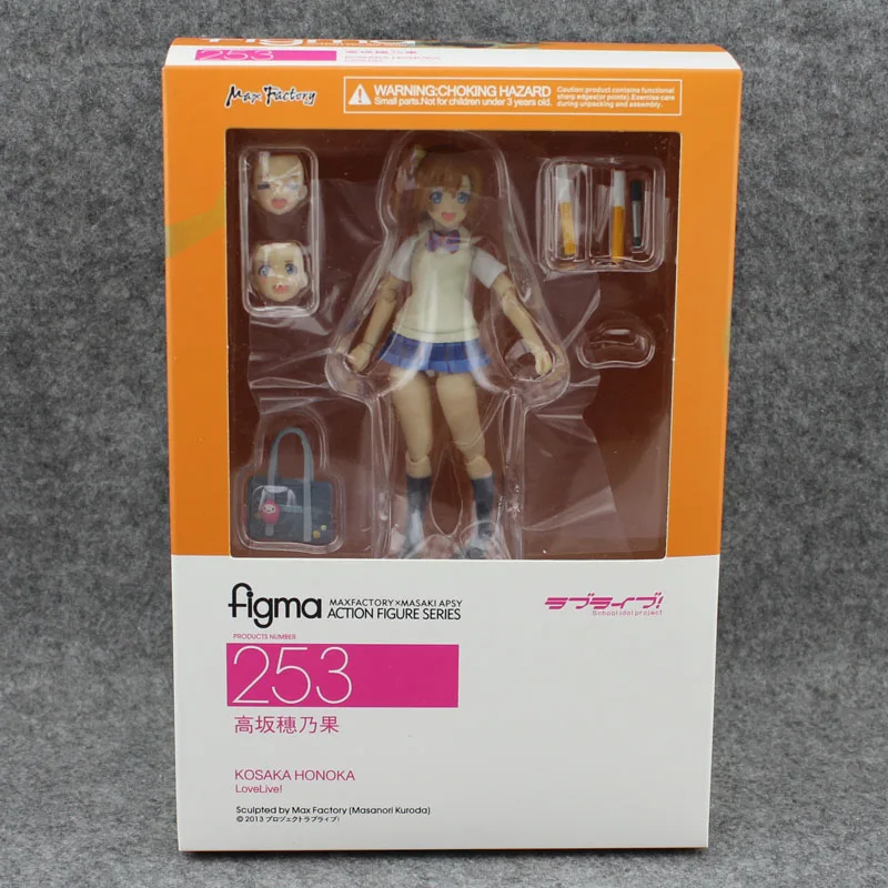Бесплатная доставка 6 &quotLove Live! Школьный Idol проект Kousaka Honoka в штучной упаковке 15 см