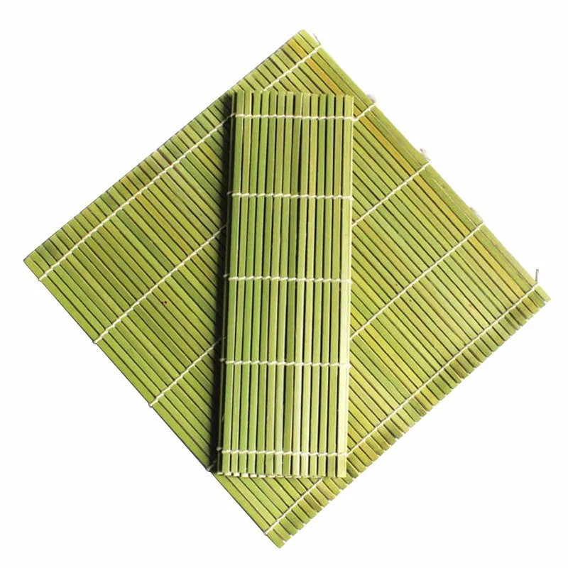 DIY суши коврик для ролов из бамбука рулонные коврики 24 см х 24 см Суши чайник Райс весло японские продукты Кухня Пособия по кулинарии инструменты