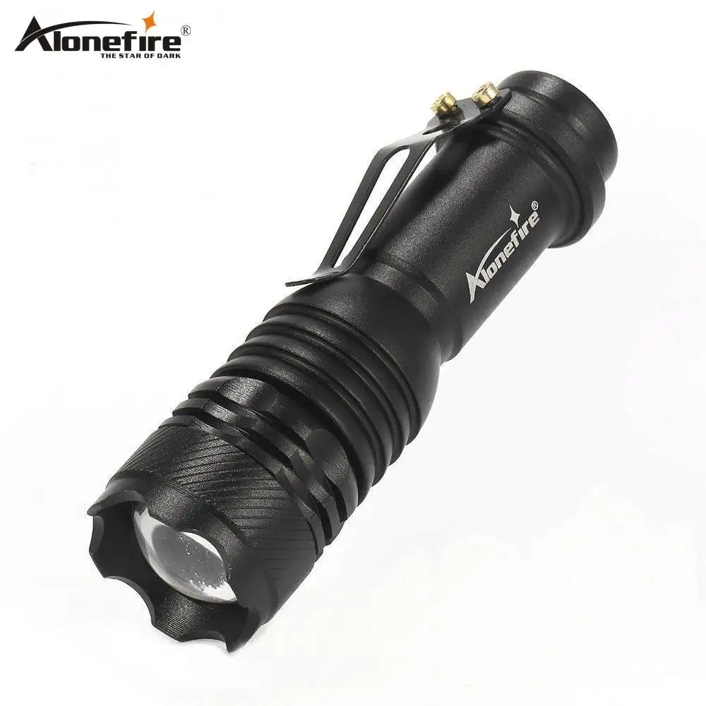 

AloneFire X320 Mini Flashlight ZOOM Waterproof flash light Lanterna LED Zoomable Torch Working camping lamp