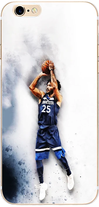 DK Derrick Rose Minnesota жесткий чехол для телефона для iPhone 11 Pro Max 6 7 8plus 5S X XS XR XSMax для samsung s9 s8plus s7 s6 - Цвет: 2543