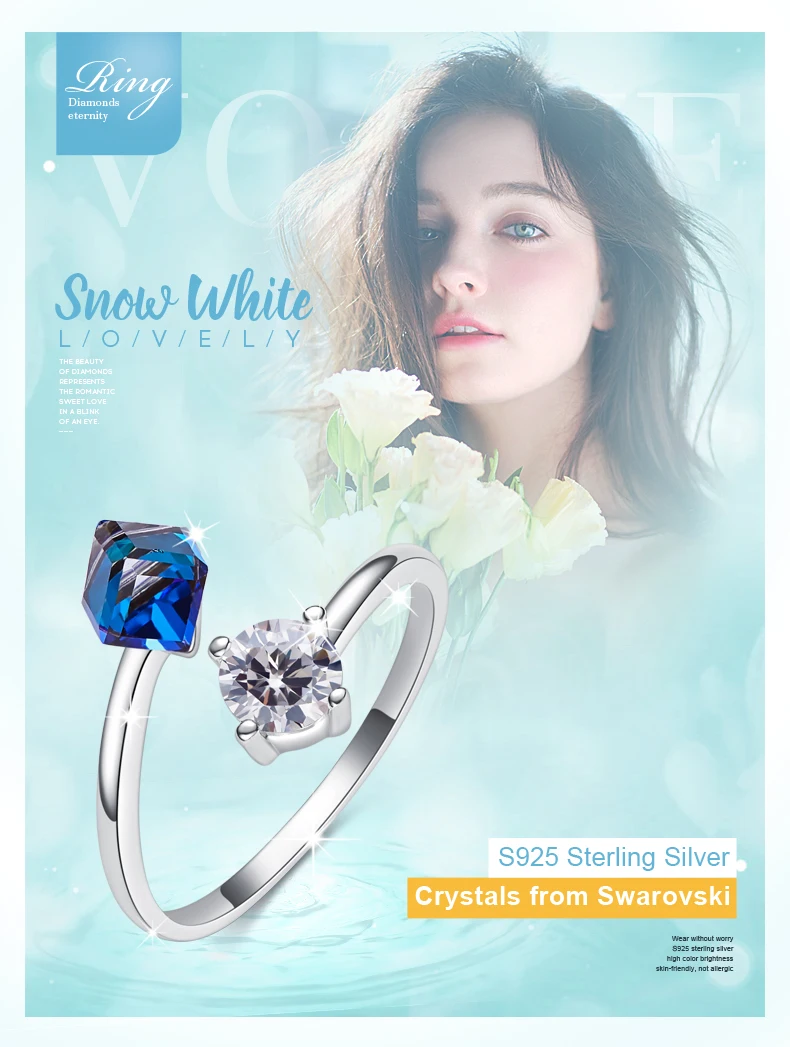 Swarovski Cube Crystals Rings (1)