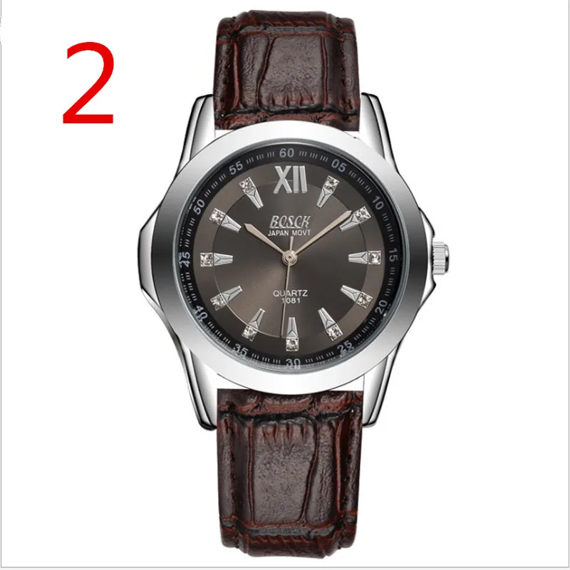 

Men's stainless steel watch band business quartz watch.Contracted fashion