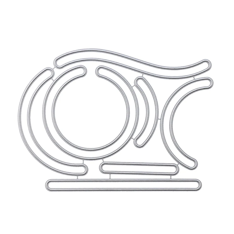 Circle Semicircle Arc Lines Set Metal Cutting Dies For DIY Scrapbooking Photo Album Embossing Card Crafts Circle Semicircle Arc Lines Set Metal Cutting Dies For DIY Scrapbooking Photo Album Embossing Card Crafts