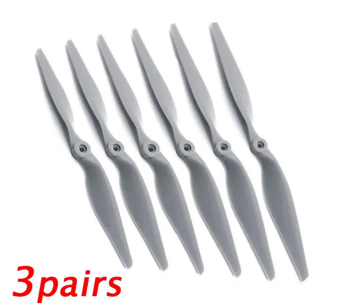 

Free Shipping 3 Pairs APC RC Fixed-Wing Airplane Propeller 8*4/9*6/10*6/11*7/12*6 Inch Spare Parts