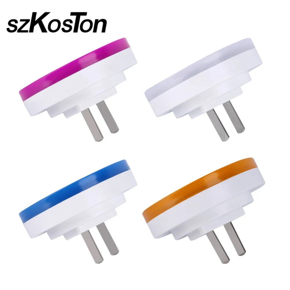 

Portable LED Auto Motion Sensor Wireless Smart Lamp Light Baby Night Sleeping Lamp in BedRoom Convenience Smart Socket US Plug