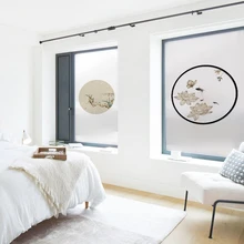 Индивидуальный китайский стиль Кабинет Шкаф Декоративная Пленка стеклянная оконная пленка прозрачная непрозрачная