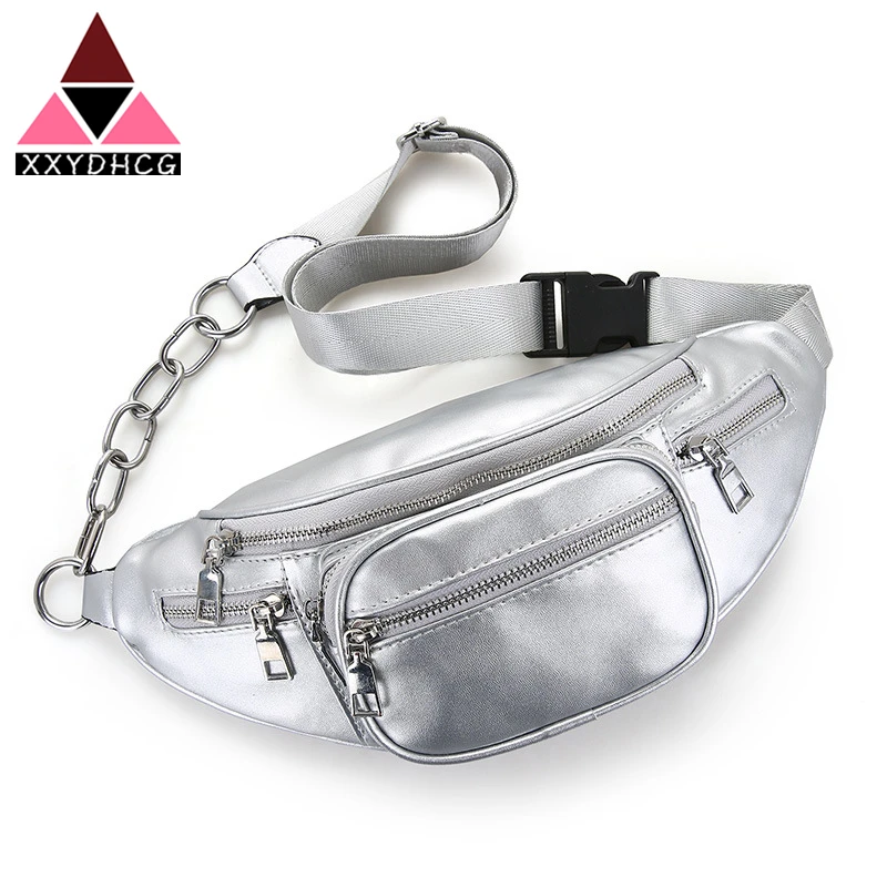 

Women's fashion belt bag High-quality leather Madam purse over-the-shoulder bag Lady Chain chest bag with single shoulder bags