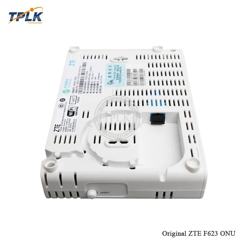 30 шт. zte F623 GPON ONU/ONT с 1GE портом+ 3FE порт+ 1 Голосовой порт+ wifi, английский интерфейс, китайский мобильный логотип