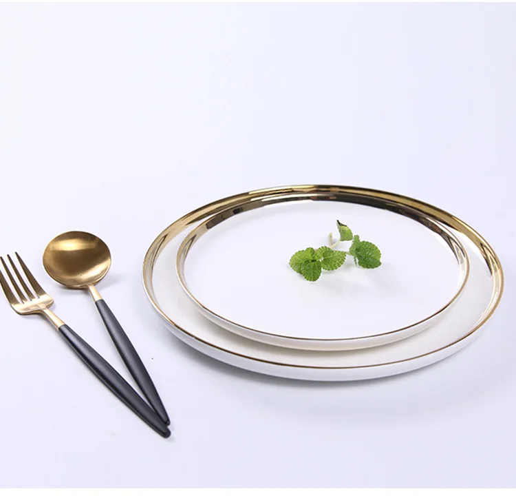 Западная керамика тарелку салат спагетти блюдо для суши посуда подставка для кухни белый лоток набор посуды platos де Керамика a