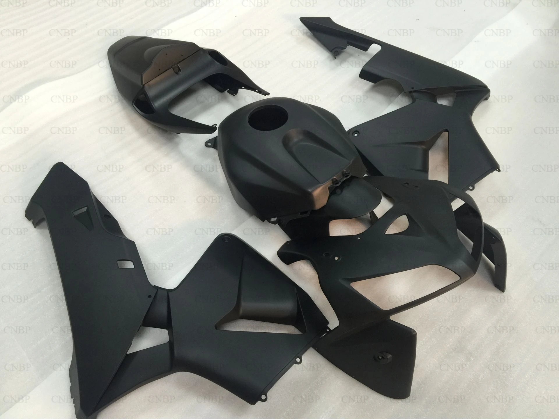 Обтекатели CBR 600 RR 06 Пластиковые обтекатели для Honda 600RR 2005 2006 черные CBR600RR 05|fairings for