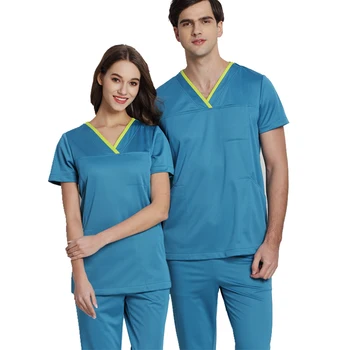 

Infinity Sporty Women Men Scrub Set Medical Uniform Nurse Workwear Graduation Student Outfits Ultra Comfort Dentist Doctor Sets