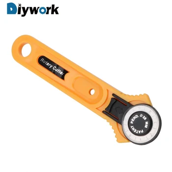 

DIYWORK Round Cut Knife Cut Patchwork Fabric Rotary Blade Home Sewing Tool Leather Craft Tool