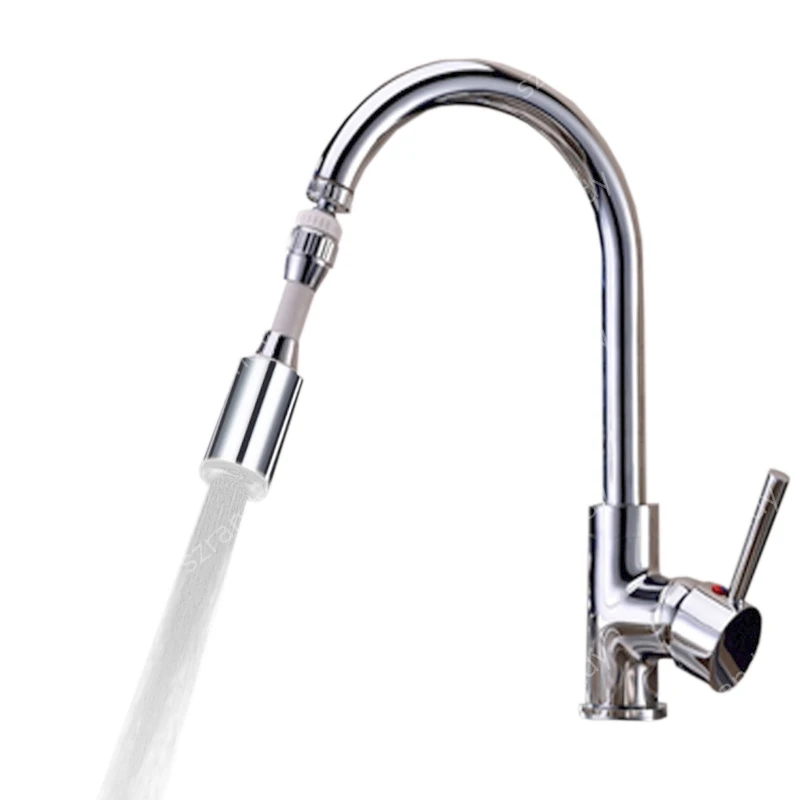 

White Water Faucet Stream Light Shower Tap Head Kitchen