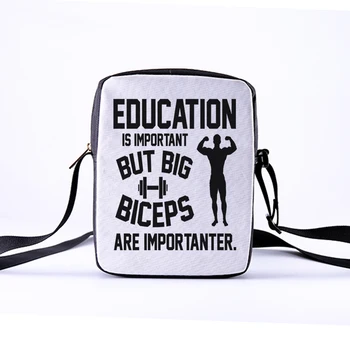 

Customized ladies Messenger bag shoulder bag print cartoon Messenger bag shoulder bag children couple letter pattern leisure