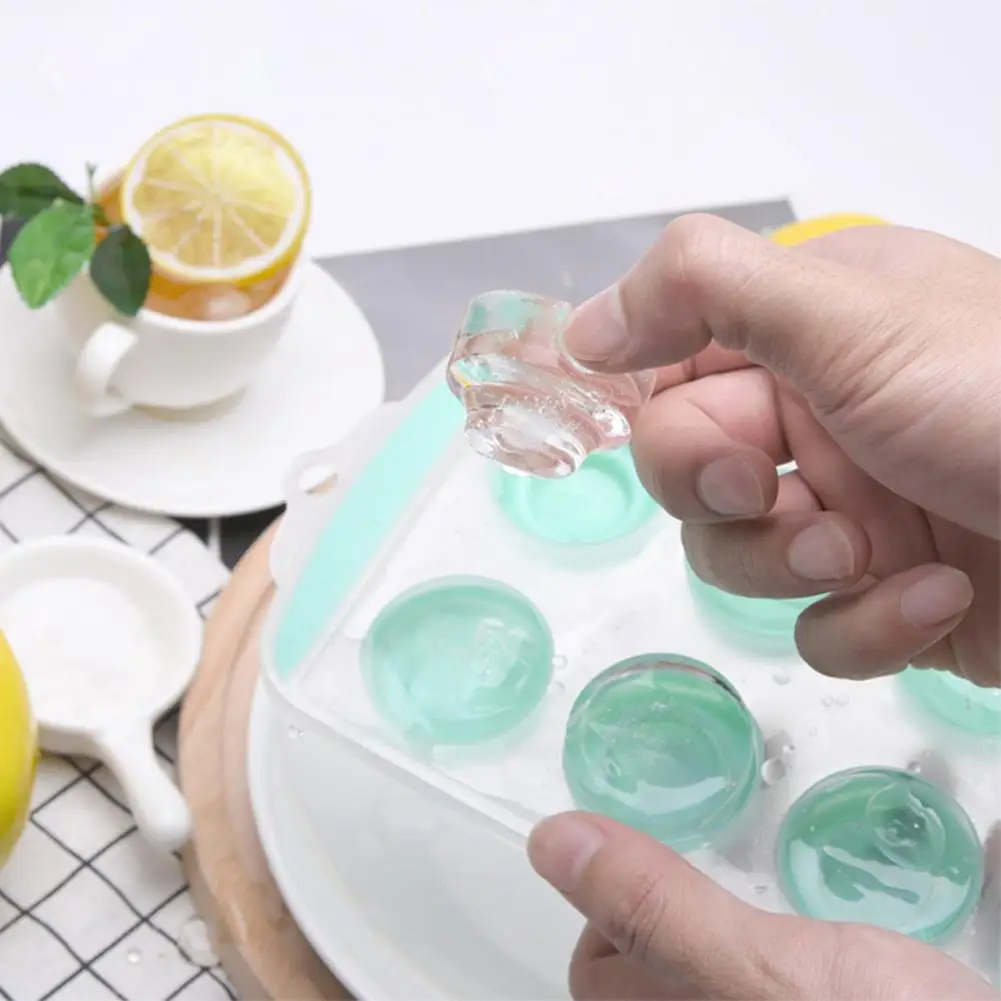 1 шт. силиконовая форма под лед кубики формы для Pudding желе вечерние для виски, коктейлей холодный напиток цвет случайный