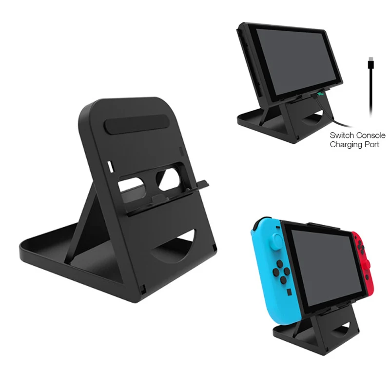 

Adjustable Foldable Support Compact Bracket Playstand Folding Stand Holder for Nintend Switch accessories NS Console Controller