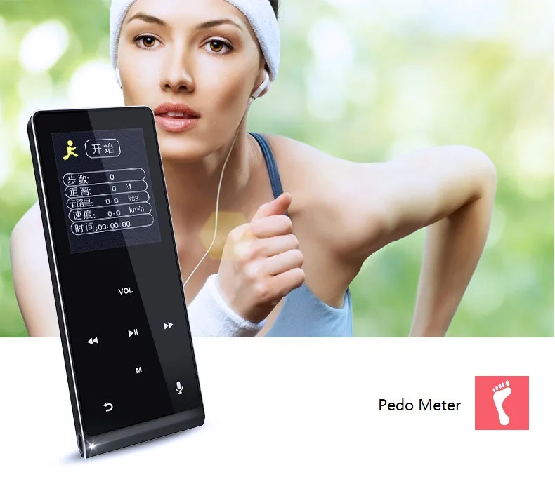 Bluetooth HIFI MP4 Player 8G Touch Screen MP3 Multi-language Shatterproof Scratch Resistant Pedo Meter Recorder E-Book Video (18)