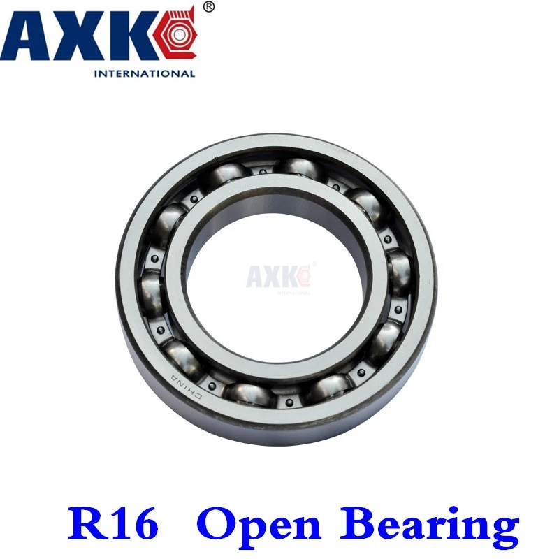 

2023 Real Rodamientos Axk High Quality R16 Open 1 X 2 3/8" Inch Ball Bearing Miniature Radial Bearings Ee9 25.4*50.8*9.525 1pcs