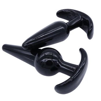 DOMI 6pcs/set New Booty Beads Ball Anal Sex Toy Adult Butt Plug Silicone Anal Plug Lot Sex Toys 5