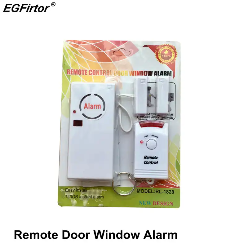 Home Alarm Wireless Remote Control Window Sensor 120db