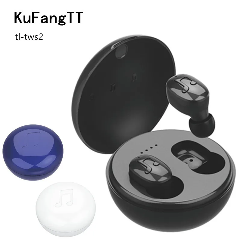 

Mini True Wireless Earphone Sport Bluetooth Headsets Built-in Lithium Battery Noise Cancelling Stereo Earbuds With Charging Box