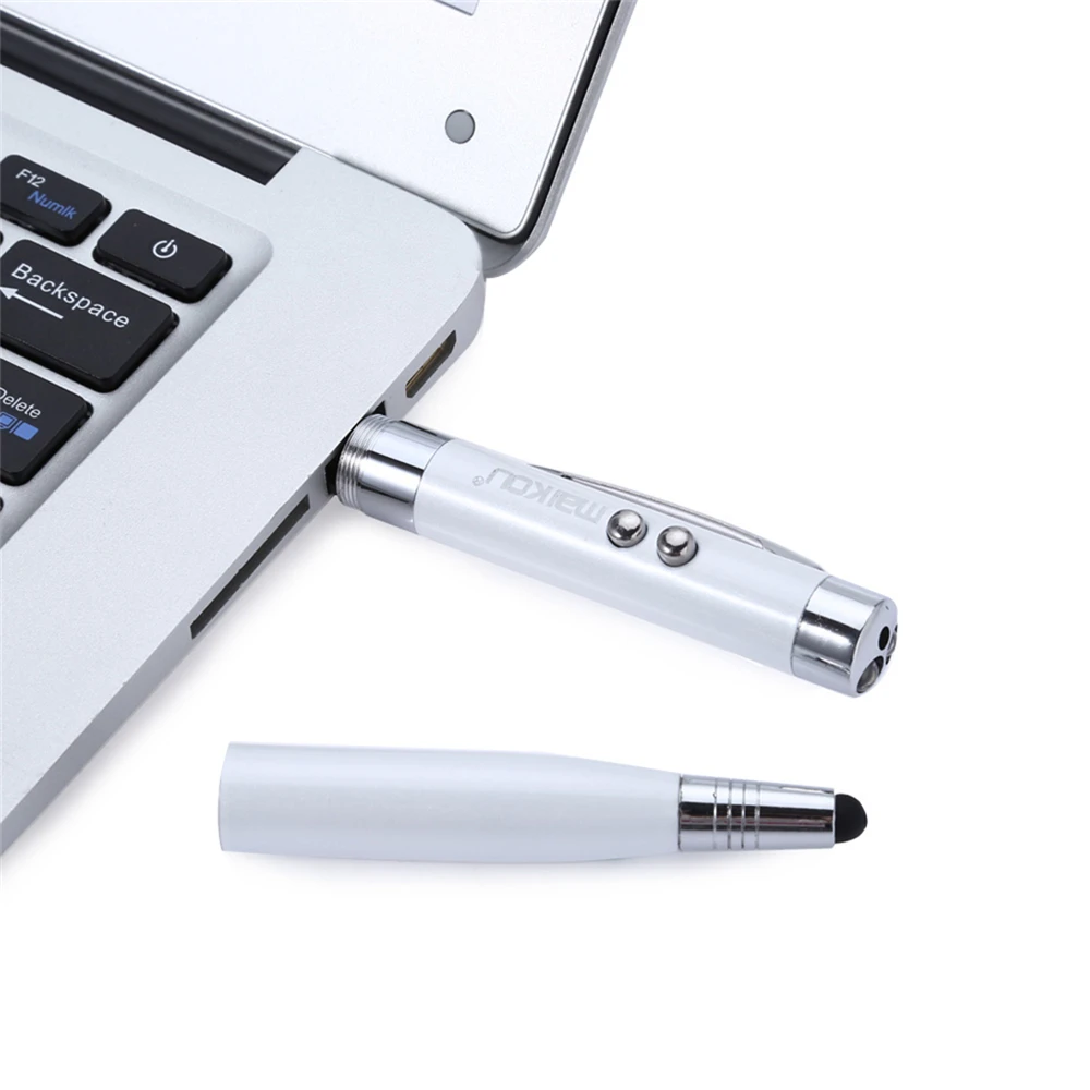 Maikou 6 в 1 USB 2,0 флэш-диск, ручка для письма, светодиодный светильник, детектор денег-128 GB