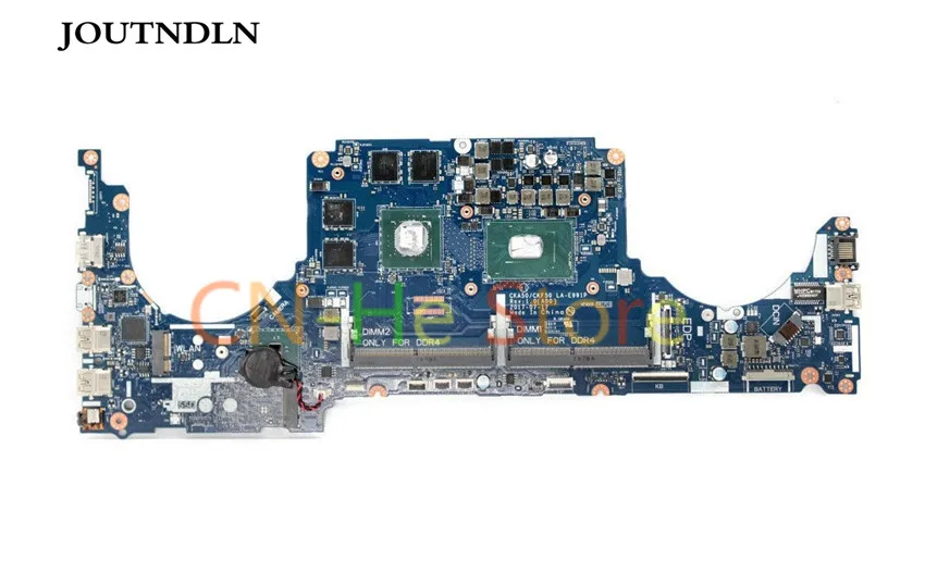 Материнская плата JOUTNDLN для ноутбука Dell Inspiron 7000 7577 CKA50/CKF50 LA E991P DDR4 w/ I7 7700HQ CPU и GTX1060M