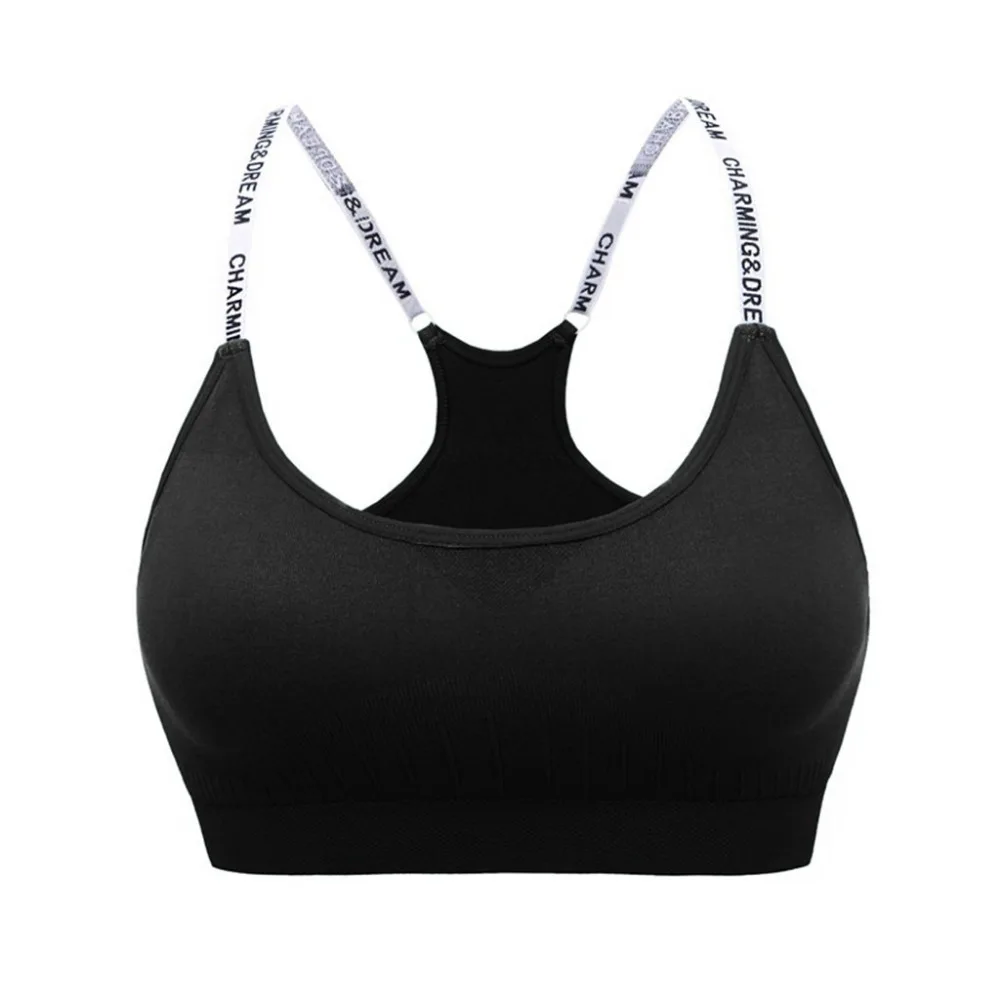 

Sports Bras - Padded White Seamless High Impact Support for Yoga Workout Fitness hardloop kleding dames sport femme fitness