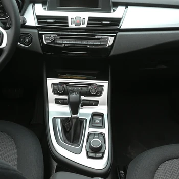 

Chrome Fit For BMW 2 Series Active Tourer F45 2016 Center Gear Shift Buttons Frame Cover Trim