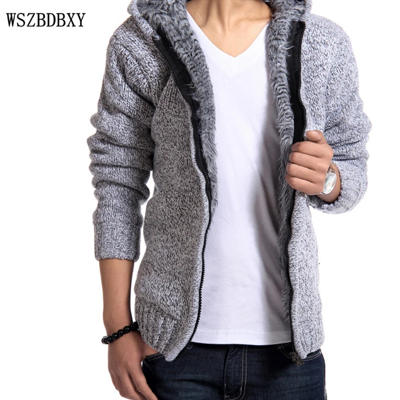 Mens Sweaters & Cardigans - Crew Neck Sweater and Black Cardigan Online Sale | hooded cardigan sweaters for men 2017 season