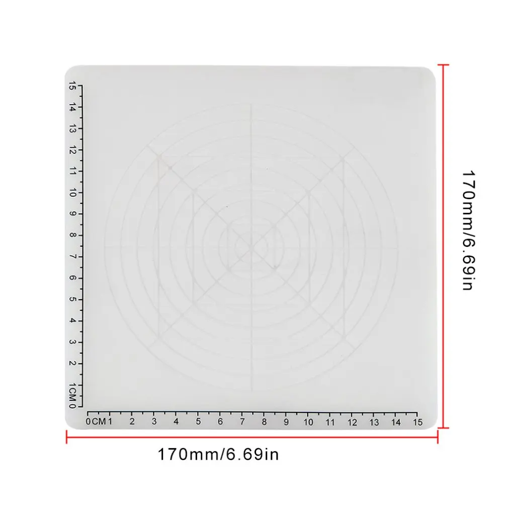 Силиконовый дизайнерский коврик, создающий 3D предметы, инструмент для рисования для 3d-печати, полезные художественные принадлежности, многообразный базовый шаблон, подарок
