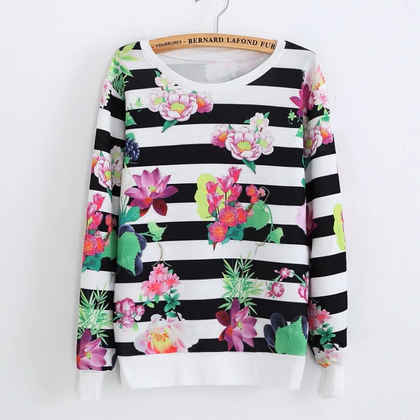 Красивые цветы harajuku sudaderas mujer 2015 зима одежда рождественские толстовки толстовка женщины повседневная пуловер костюмы Красивые цветы harajuku sudaderas mujer 2015 зима одежда рождественские толстовки толстовка женщины повседневная пуловер костюмы