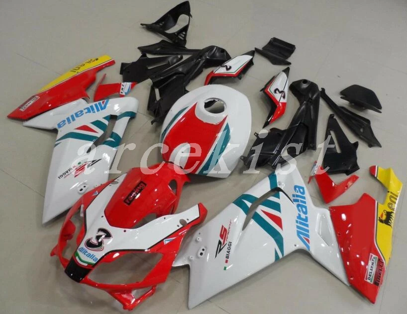 

Injection mold New ABS Fairing kit 100% Fit for Aprilia RS125 06 07 08 09 10 11 RS 125 2006 2007 2011 Fairings custom red white