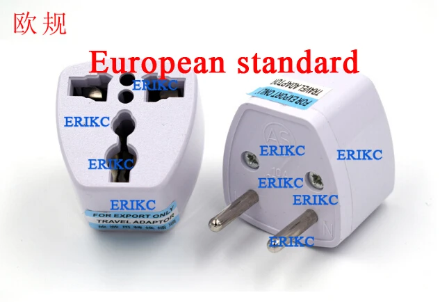 ERIKC топливораспределительная рампа топливный пьезо инжектор тестер машина симулятор высокое качество пьезо топливный инжектор тестер - Цвет: Euro plug