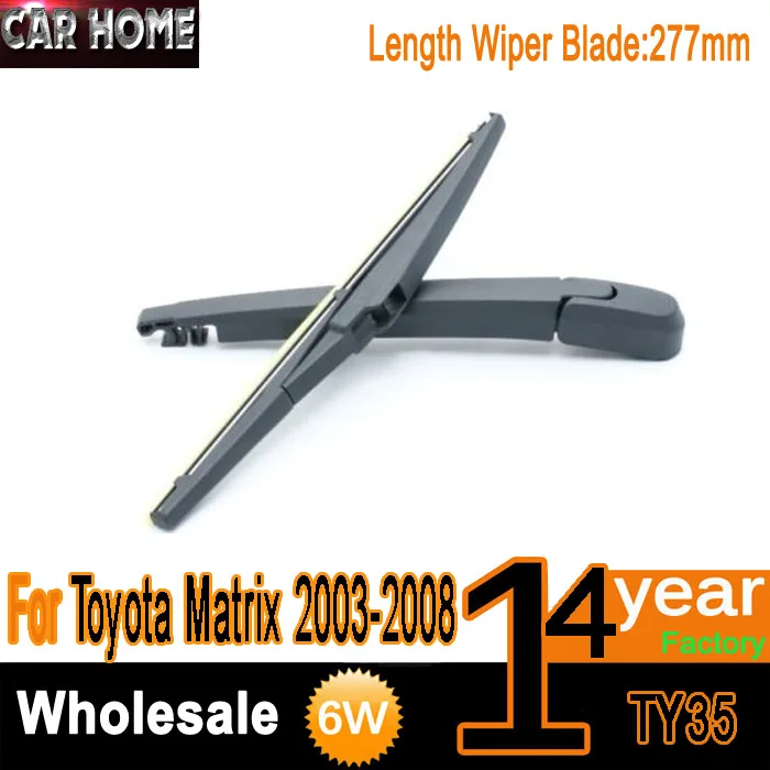 Car Window Windscreen Windshield Rear Wiper Arm & Blade Complete Set