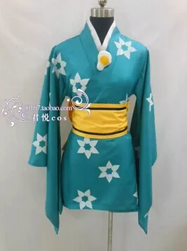 Косплей Костюм Кимоно Bakemonogatari аниме Nisemonogatari Araragi Tsukihi Розничная/оптовая продажа