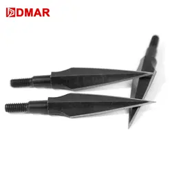 Dmar, дагмар 3/6/12 шт охота стрелка металлические Broadheads точка поля советы стрелы для арбалет, стрельба из лука Открытый аксессуары