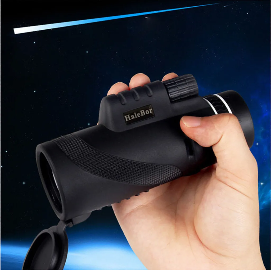 

High Power 50X60 HD Monocular Telescope Shimmer Night Vision Outdoor Hiking Handheld Telescope Professional Hunting 5.29