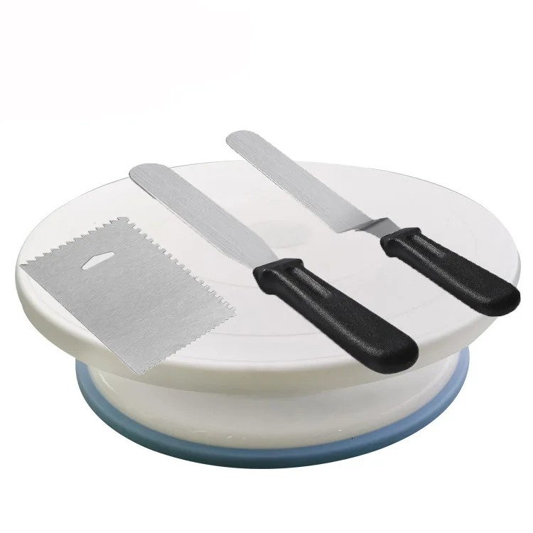 Cake Turntable Set Turntables Plastic Baking Tools For Cakes Lace Decorating Tool Moldes Reposteria Decoration Slip proof Cake Turntable Set Turntables Plastic Baking Tools For Cakes Lace Decorating Tool Moldes Reposteria Decoration Slip proof