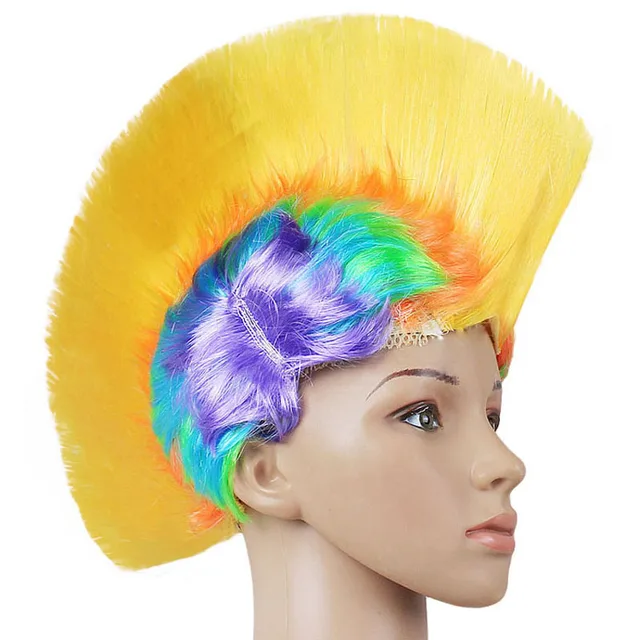 Hot Sale Punk Style Comb Shaped Night Club Children Adult Wig Hairpiece