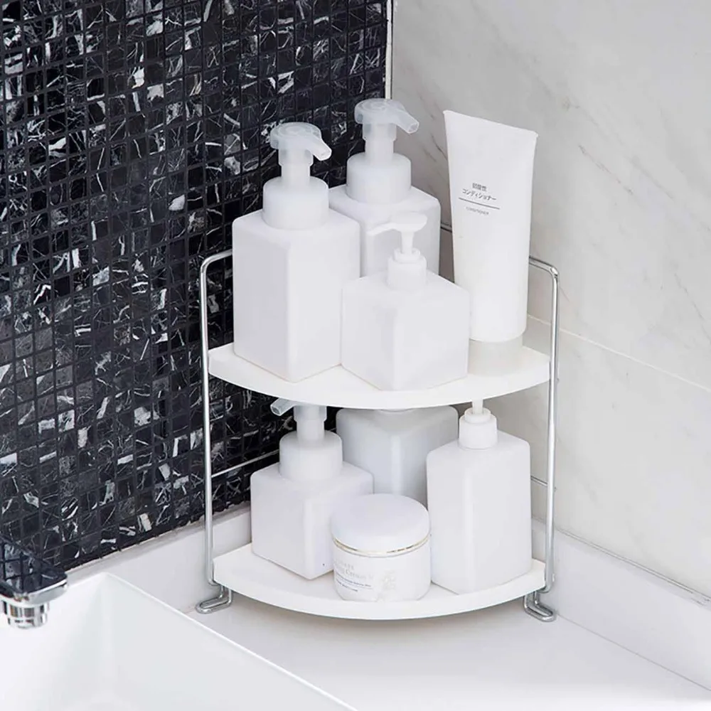 Kaufen Bad Regal Rack Display Stand Regale Kosmetik Shampoo Halter Dusche Caddy Bad Organizer Multi schicht