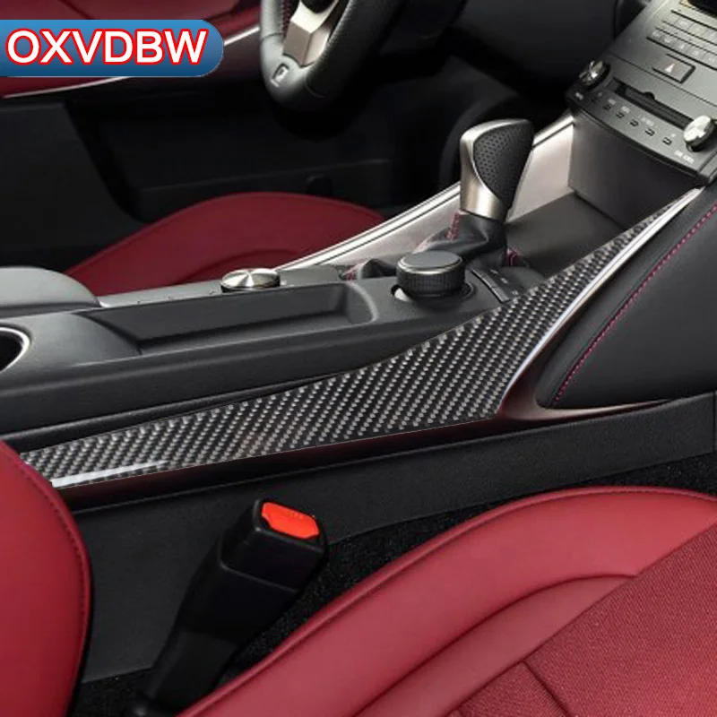 

For Lexus IS250 200 300H interior Accessories Carbon fiber Gear side panel adornment Automobile modeling 2013 2014 2015 2017