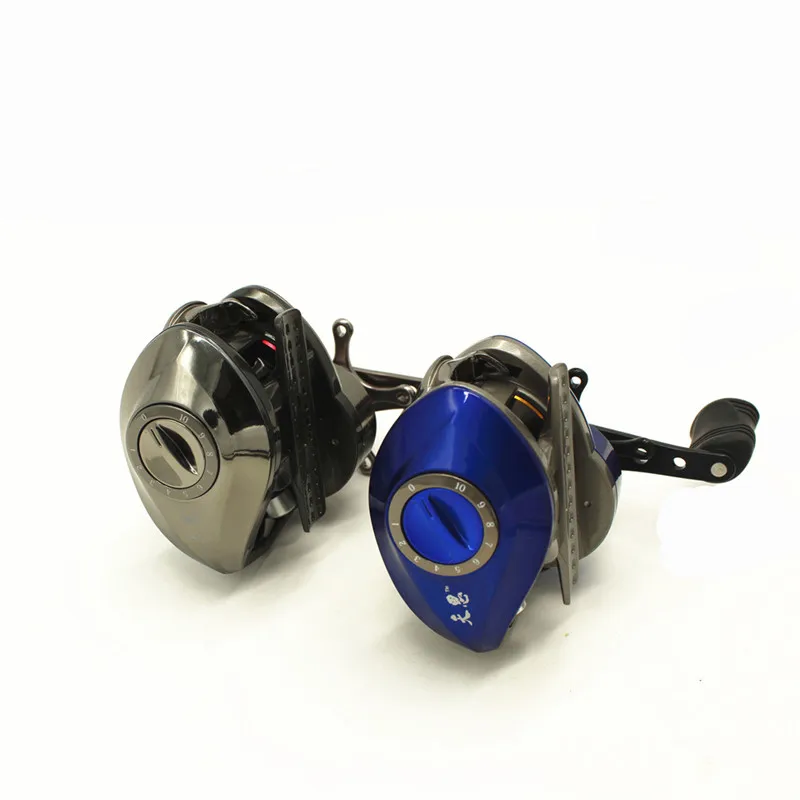 

Newdonghui Fishing Reel Right Hand Bait Casting Wheel Fishing Reel 9BB+1RB 6.3:1 TIANSI