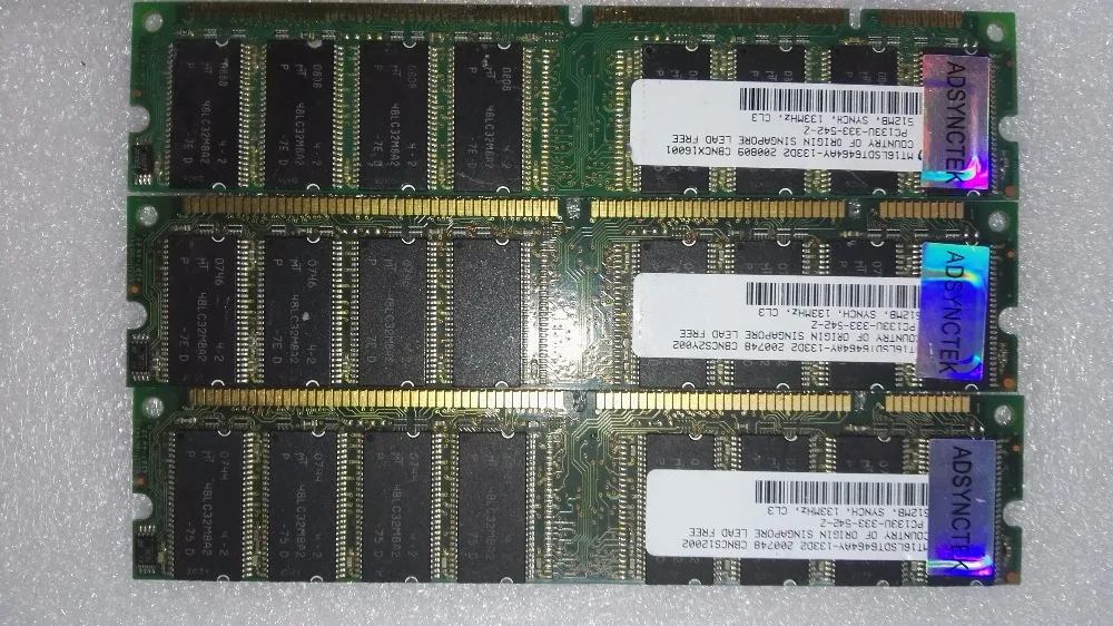 168P SDRAM 512MB 2